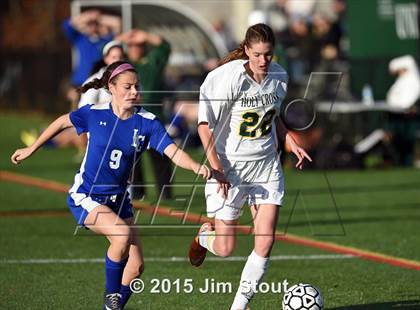 Thumbnail 2 in Litchfield @ Holy Cross (CIAC Class S 1st Round) photogallery.
