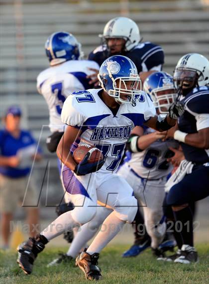 Thumbnail 2 in St. Genevieve vs. Hamilton photogallery.