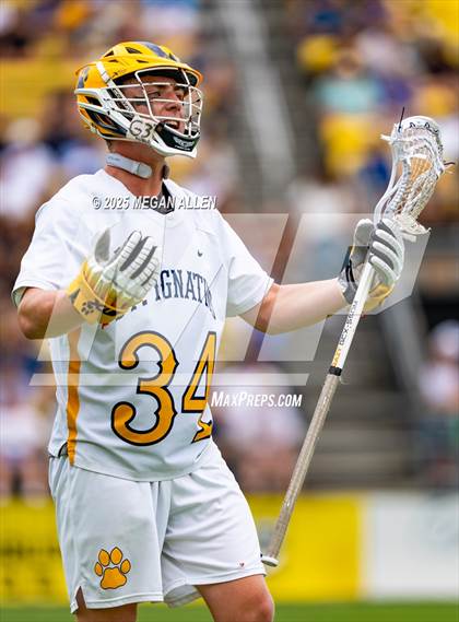 Thumbnail 1 in St. Ignatius vs. St. Xavier (OHSAA Division 1 Final) photogallery.