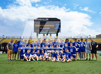 Thumbnail 1 in St. Ignatius vs. St. Xavier (OHSAA Division 1 Final) photogallery.