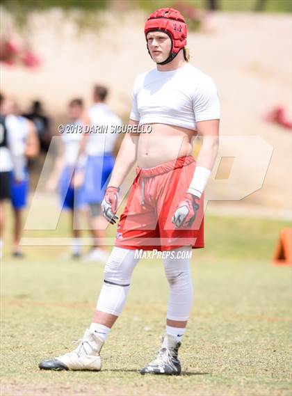 Thumbnail 3 in Mountain View vs. Chandler Team B (GBAC 7-on-7) photogallery.