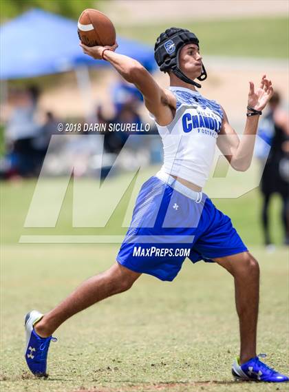 Thumbnail 2 in Mountain View vs. Chandler Team B (GBAC 7-on-7) photogallery.