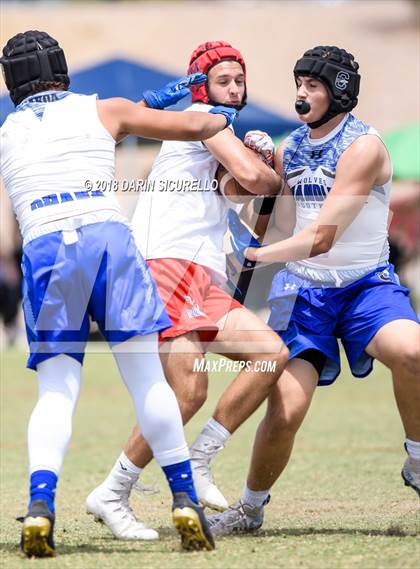 Thumbnail 3 in Mountain View vs. Chandler Team B (GBAC 7-on-7) photogallery.