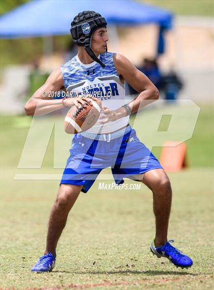 Thumbnail 1 in Mountain View vs. Chandler Team B (GBAC 7-on-7) photogallery.
