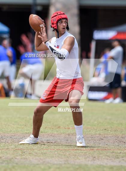 Thumbnail 3 in Mountain View vs. Chandler Team B (GBAC 7-on-7) photogallery.