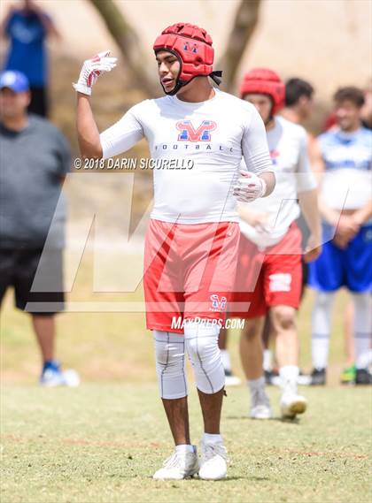 Thumbnail 2 in Mountain View vs. Chandler Team B (GBAC 7-on-7) photogallery.