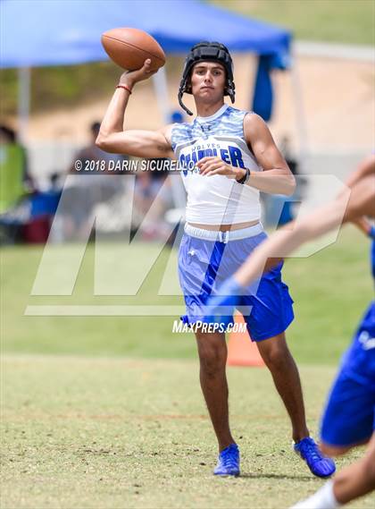 Thumbnail 1 in Mountain View vs. Chandler Team B (GBAC 7-on-7) photogallery.
