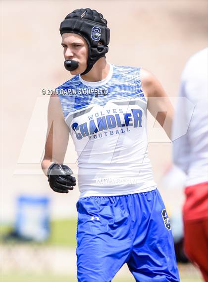 Thumbnail 2 in Mountain View vs. Chandler Team B (GBAC 7-on-7) photogallery.