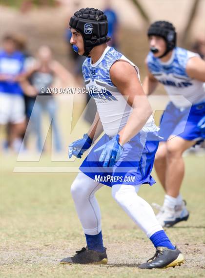Thumbnail 1 in Mountain View vs. Chandler Team B (GBAC 7-on-7) photogallery.