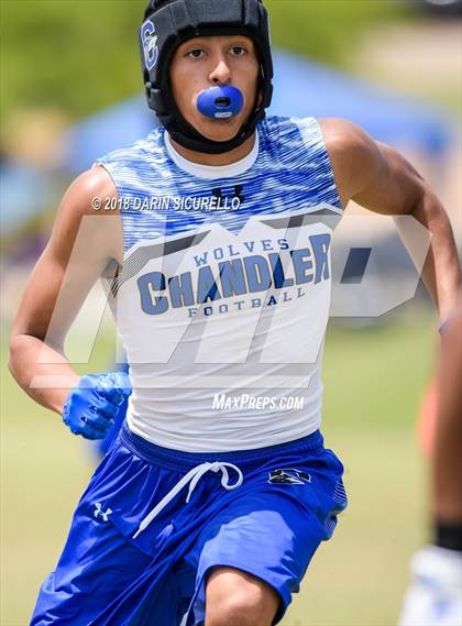 Thumbnail 3 in Mountain View vs. Chandler Team B (GBAC 7-on-7) photogallery.