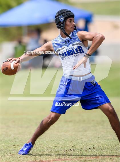 Thumbnail 1 in Mountain View vs. Chandler Team B (GBAC 7-on-7) photogallery.