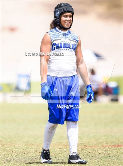 Thumbnail 3 in Mountain View vs. Chandler Team B (GBAC 7-on-7) photogallery.