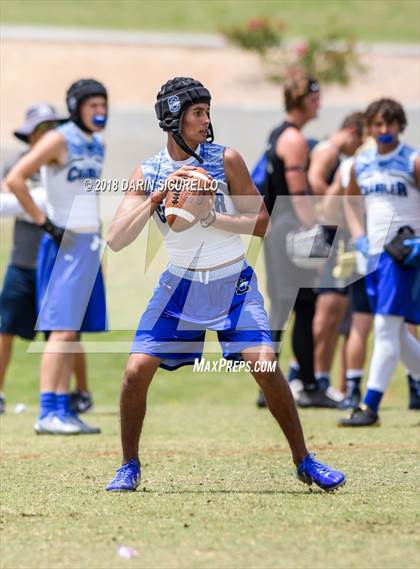 Thumbnail 3 in Mountain View vs. Chandler Team B (GBAC 7-on-7) photogallery.