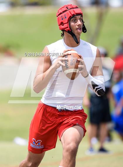 Thumbnail 1 in Mountain View vs. Chandler Team B (GBAC 7-on-7) photogallery.