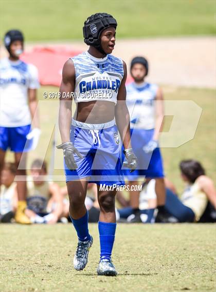 Thumbnail 3 in Mountain View vs. Chandler Team B (GBAC 7-on-7) photogallery.