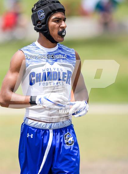 Thumbnail 2 in Mountain View vs. Chandler Team B (GBAC 7-on-7) photogallery.