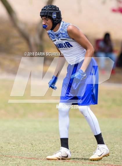 Thumbnail 3 in Mountain View vs. Chandler Team B (GBAC 7-on-7) photogallery.
