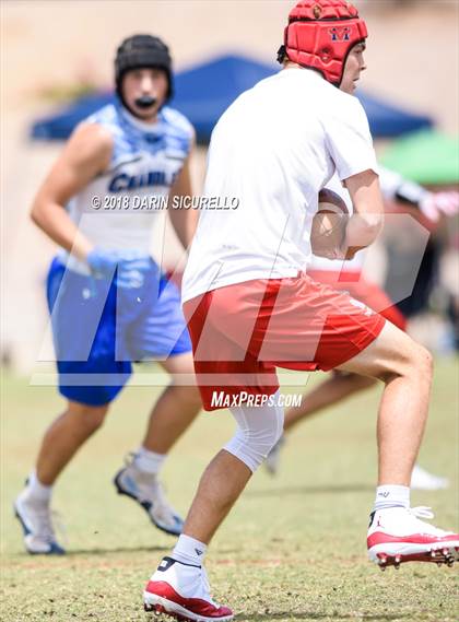 Thumbnail 2 in Mountain View vs. Chandler Team B (GBAC 7-on-7) photogallery.