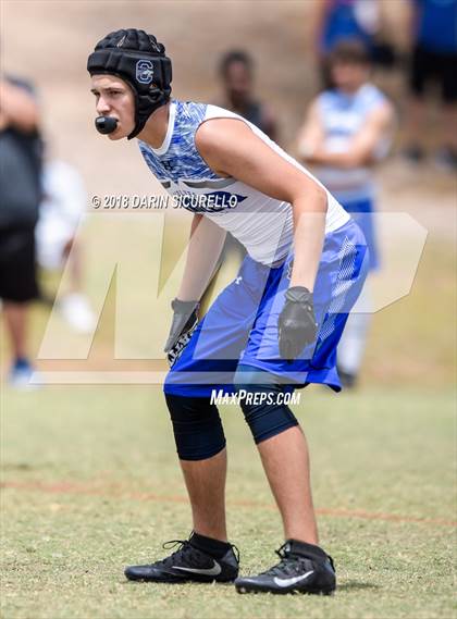 Thumbnail 2 in Mountain View vs. Chandler Team B (GBAC 7-on-7) photogallery.