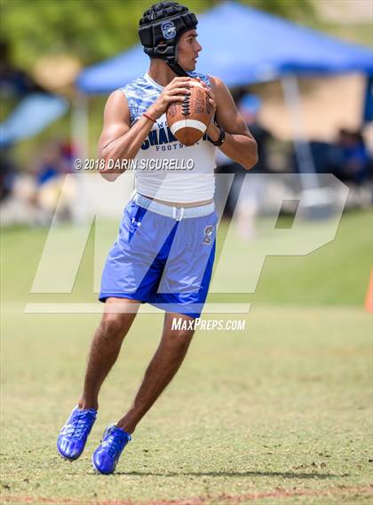 Thumbnail 3 in Mountain View vs. Chandler Team B (GBAC 7-on-7) photogallery.