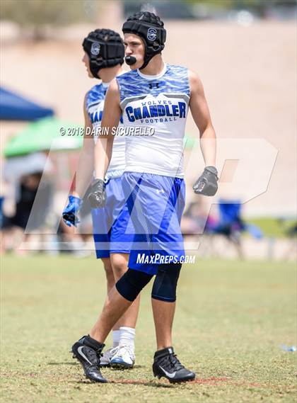 Thumbnail 1 in Mountain View vs. Chandler Team B (GBAC 7-on-7) photogallery.