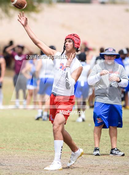 Thumbnail 1 in Mountain View vs. Chandler Team B (GBAC 7-on-7) photogallery.