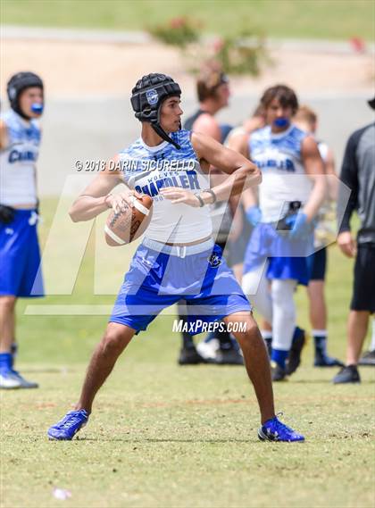 Thumbnail 1 in Mountain View vs. Chandler Team B (GBAC 7-on-7) photogallery.