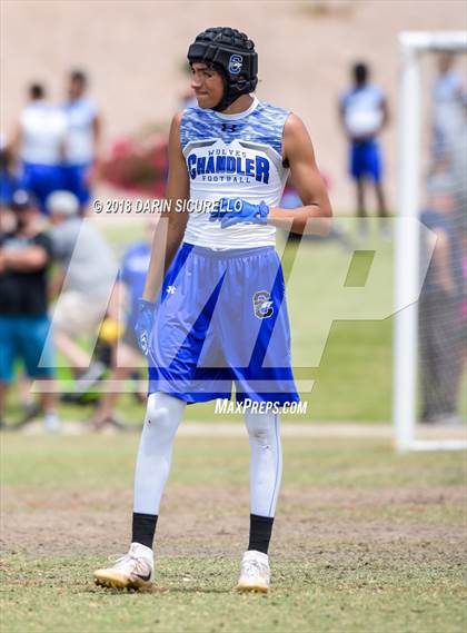 Thumbnail 1 in Mountain View vs. Chandler Team B (GBAC 7-on-7) photogallery.