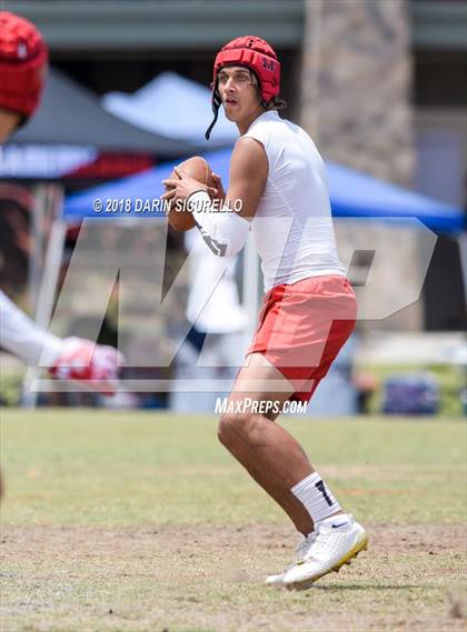 Thumbnail 3 in Mountain View vs. Chandler Team B (GBAC 7-on-7) photogallery.