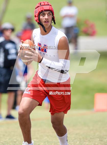 Thumbnail 2 in Mountain View vs. Chandler Team B (GBAC 7-on-7) photogallery.
