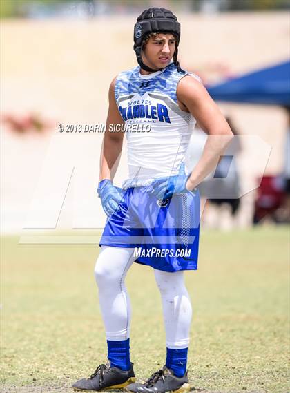 Thumbnail 2 in Mountain View vs. Chandler Team B (GBAC 7-on-7) photogallery.