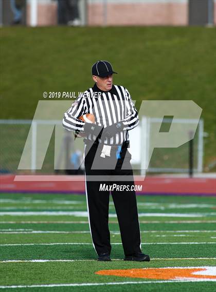 Thumbnail 1 in Bishop Guilfoyle vs. Lackawanna Trail (PIAA 1A Semifinal) photogallery.