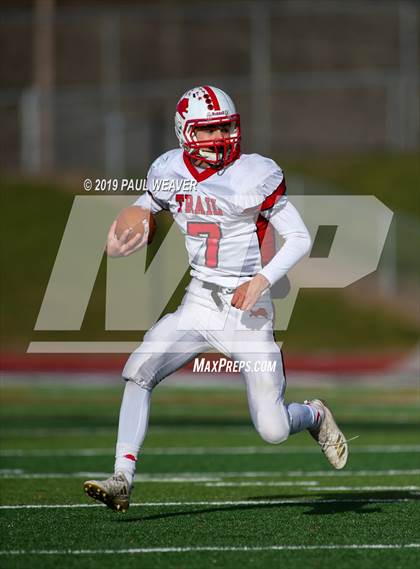 Thumbnail 1 in Bishop Guilfoyle vs. Lackawanna Trail (PIAA 1A Semifinal) photogallery.