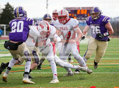 Thumbnail 3 in Bishop Guilfoyle vs. Lackawanna Trail (PIAA 1A Semifinal) photogallery.