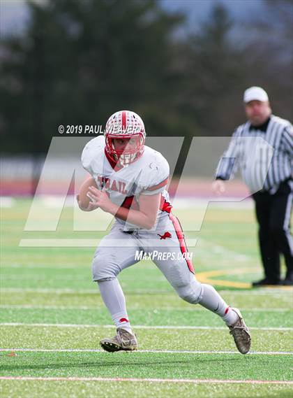 Thumbnail 1 in Bishop Guilfoyle vs. Lackawanna Trail (PIAA 1A Semifinal) photogallery.
