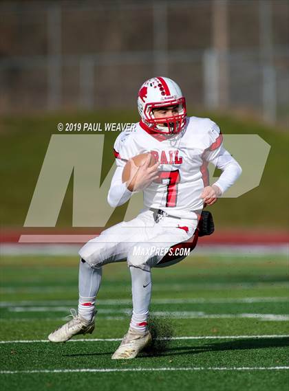Thumbnail 2 in Bishop Guilfoyle vs. Lackawanna Trail (PIAA 1A Semifinal) photogallery.
