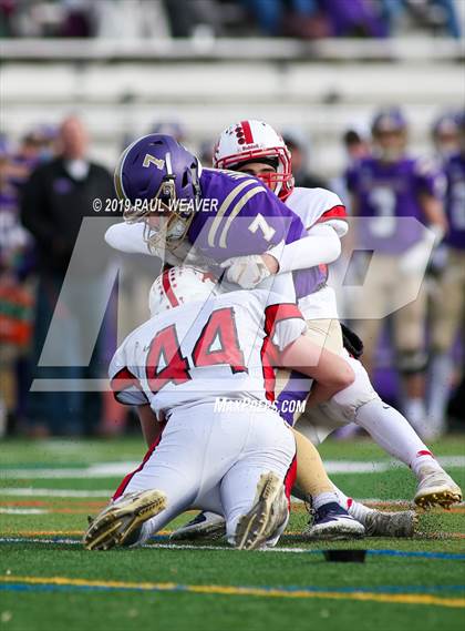 Thumbnail 1 in Bishop Guilfoyle vs. Lackawanna Trail (PIAA 1A Semifinal) photogallery.