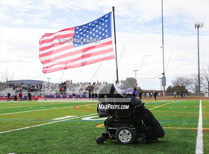 Thumbnail 1 in Bishop Guilfoyle vs. Lackawanna Trail (PIAA 1A Semifinal) photogallery.