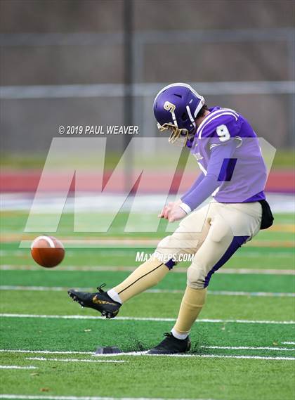 Thumbnail 2 in Bishop Guilfoyle vs. Lackawanna Trail (PIAA 1A Semifinal) photogallery.
