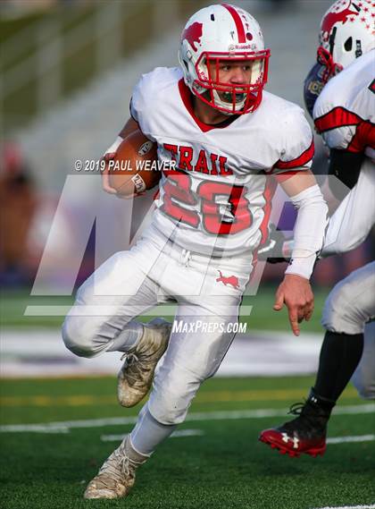 Thumbnail 3 in Bishop Guilfoyle vs. Lackawanna Trail (PIAA 1A Semifinal) photogallery.