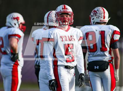 Thumbnail 1 in Bishop Guilfoyle vs. Lackawanna Trail (PIAA 1A Semifinal) photogallery.