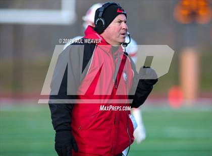 Thumbnail 1 in Bishop Guilfoyle vs. Lackawanna Trail (PIAA 1A Semifinal) photogallery.