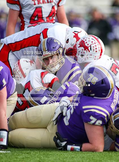 Thumbnail 2 in Bishop Guilfoyle vs. Lackawanna Trail (PIAA 1A Semifinal) photogallery.