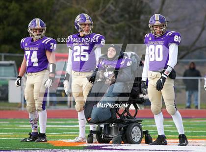 Thumbnail 1 in Bishop Guilfoyle vs. Lackawanna Trail (PIAA 1A Semifinal) photogallery.
