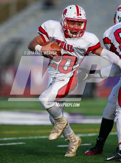 Thumbnail 1 in Bishop Guilfoyle vs. Lackawanna Trail (PIAA 1A Semifinal) photogallery.