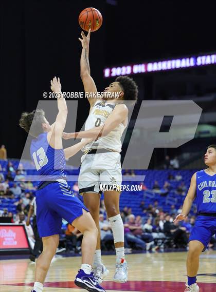 Thumbnail 2 in Lytle vs. Childress (UIL 3A Basketball State Semifinal) photogallery.