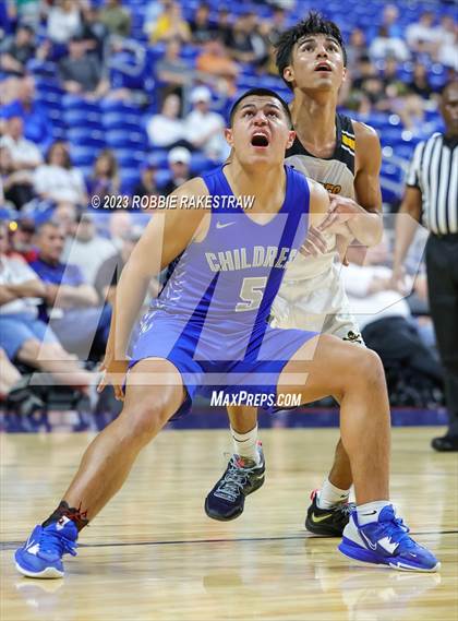 Thumbnail 2 in Lytle vs. Childress (UIL 3A Basketball State Semifinal) photogallery.
