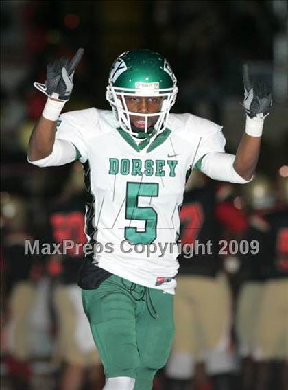 Thumbnail 1 in Dorsey @ Taft (CIF LA City Section Playoffs) photogallery.