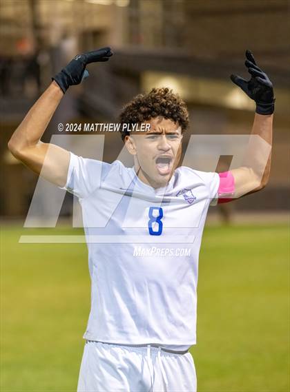 Thumbnail 2 in Asheboro vs. Western Alamance (NCHSAA 3A Final) photogallery.