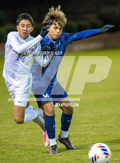 Thumbnail 3 in Asheboro vs. Western Alamance (NCHSAA 3A Final) photogallery.
